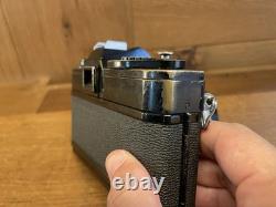Rare Black Near Mint Canon FT QL Film Camera FL 50mm F/1.4 Lens From Japan