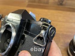 Rare Black Near Mint Canon FT QL Film Camera FL 50mm F/1.4 Lens From Japan