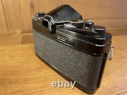 Rare Black Near Mint Konica FP Film Camera Hexanon 50mm F/2 Lens From Japan