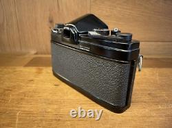 Rare Black Near Mint ++ Konica FP Film Camera Hexanon 52mm F/1.8 Lens / JPN