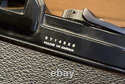 Rare Black Near Mint ++ Konica FP Film Camera Hexanon 52mm F/1.8 Lens / JPN