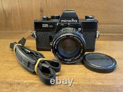 Rare Black Near Mint ++ Minolta SR101 Film Camera MC Rokkor 50mm F/1.7 / JPN