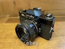 Rare Black Near Mint ++ Minolta SR101 Film Camera MC Rokkor 50mm F/1.7 / JPN