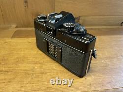 Rare Black Near Mint ++ Minolta SR101 Film Camera MC Rokkor 50mm F/1.7 / JPN