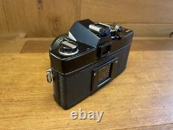 Rare Black Near Mint ++ Minolta SR101 Film Camera MC Rokkor 50mm F/1.7 / JPN