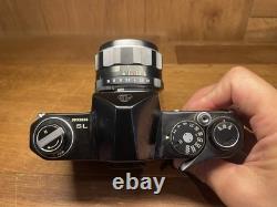 Rare Black Near Mint ++ Pentax SL Film Camera Super Takumar 55mm F/1.8 / JPN