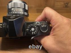Rare Black Near Mint ++ Pentax SL Film Camera Super Takumar 55mm F/1.8 / JPN