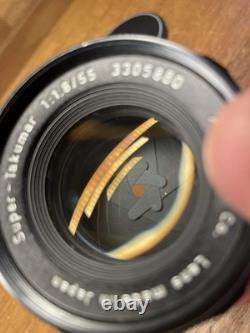 Rare Black Near Mint ++ Pentax SL Film Camera Super Takumar 55mm F/1.8 / JPN