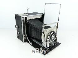 Rare Dawe Universal London 5x4 4x5 Lf Folding Bellows Camera Ross Xpres Lens