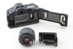 Rare First Model MINT+ Canon EOS-1 35mm Film Camera EF 50mm F1.8 II Lens JAPAN