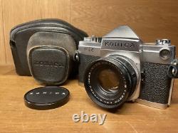 Rare Meter Works Near Mint ++ Konica FM Film Camera Hexanon 52mm F/1.8 Lens