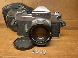 Rare Meter Works Near Mint ++ Konica FM Film Camera Hexanon 52mm F/1.8 Lens