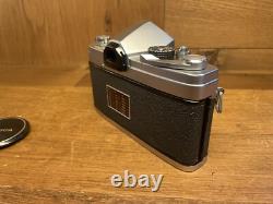 Rare Meter Works Near Mint Konica FM Film Camera Hexanon 52mm F/1.8 Lens