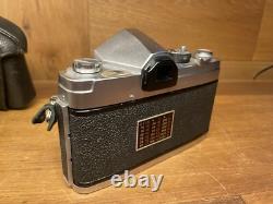 Rare Meter Works Near Mint ++ Konica FM Film Camera Hexanon 52mm F/1.8 Lens