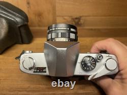 Rare Meter Works Near Mint ++ Konica FM Film Camera Hexanon 52mm F/1.8 Lens