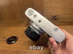 Rare Meter Works Near Mint Konica FM Film Camera Hexanon 52mm F/1.8 Lens