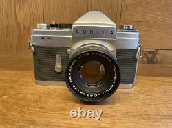 Rare Near Mint ++ Konica FS Film Camera Hexanon 52mm F/1.8 Standard Lens /JP