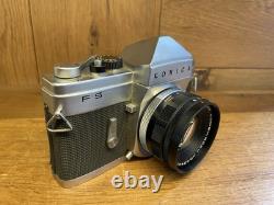 Rare Near Mint ++ Konica FS Film Camera Hexanon 52mm F/1.8 Standard Lens /JP