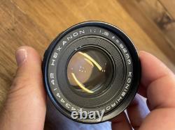 Rare Near Mint ++ Konica FS Film Camera Hexanon 52mm F/1.8 Standard Lens /JP