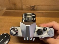Rare Near Mint Konica FS Film Camera Hexanon 52mm F/1.8 Standard Lens /Japan