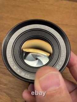 Rare Near Mint Konica FS Film Camera Hexanon 52mm F/1.8 Standard Lens /Japan