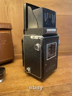 Rare Nikkor Lens Near Mint ++ with Case Aires Airesflex Z TLR 6x6 Film Camera