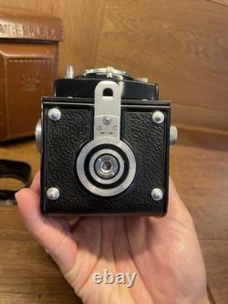 Rare Nikkor Lens Near Mint ++ with Case Aires Airesflex Z TLR 6x6 Film Camera