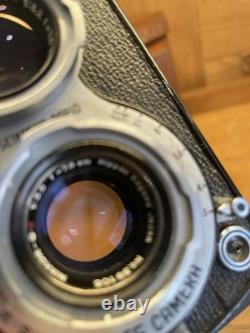 Rare Nikkor Lens Near Mint ++ with Case Aires Airesflex Z TLR 6x6 Film Camera