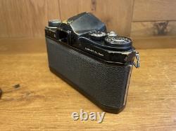 Rare Original Black Shutter Repaired Exc+4 Pentax S3 Film Camera 55mm F/1.8