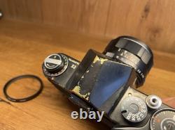 Rare Original Black Shutter Repaired Exc+4 Pentax S3 Film Camera 55mm F/1.8