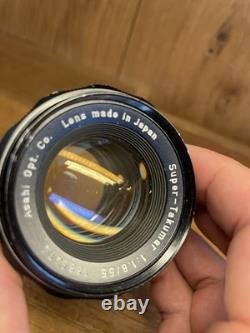 Rare Original Black Shutter Repaired Exc+4 Pentax S3 Film Camera 55mm F/1.8