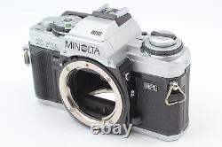 Rare Silver! MINT Minolta X-700 SLR Film Camera MD 50mm F/1.4 Lens From JAPAN