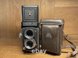 Rare TOMIOKA Tri-Lauser Lens Near Mint TOGO-DO HACOFLEX TLR Film Camera JP