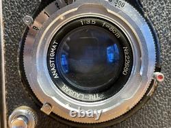 Rare TOMIOKA Tri-Lauser Lens Near Mint TOGO-DO HACOFLEX TLR Film Camera JP