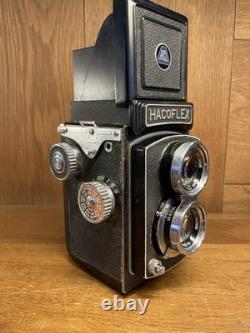Rare TOMIOKA Tri-Lauser Lens Near Mint TOGO-DO HACOFLEX TLR Film Camera JP