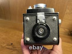 Rare TOMIOKA Tri-Lauser Lens Near Mint TOGO-DO HACOFLEX TLR Film Camera JP