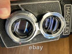 Rare TOMIOKA Tri-Lauser Lens Near Mint TOGO-DO HACOFLEX TLR Film Camera JP