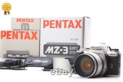 Rare Top MINT / Box Pentax MZ-3 silver Film Camera FA 28-105mm Lens From JAPAN