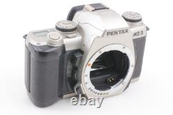 Rare Top MINT / Box Pentax MZ-3 silver Film Camera FA 28-105mm Lens From JAPAN