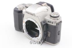 Rare Top MINT / Box Pentax MZ-3 silver Film Camera FA 28-105mm Lens From JAPAN