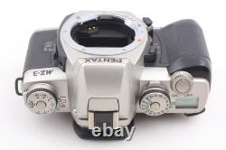 Rare Top MINT / Box Pentax MZ-3 silver Film Camera FA 28-105mm Lens From JAPAN