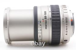 Rare Top MINT / Box Pentax MZ-3 silver Film Camera FA 28-105mm Lens From JAPAN