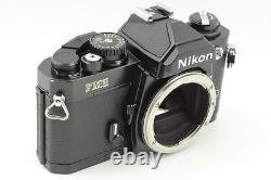 Rare Top MINT withStrap Nikon FM2 Black 35mm SLR Film Camera Body From JAPAN