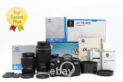 Rare set! N Mint with2 Lens Minolta? 70 a70 alpha Film Camera AF Zoom From Japan