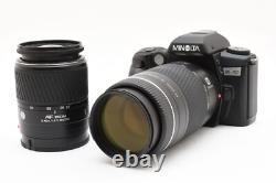 Rare set! N Mint with2 Lens Minolta? 70 a70 alpha Film Camera AF Zoom From Japan