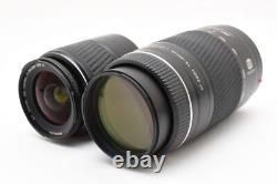 Rare set! N Mint with2 Lens Minolta? 70 a70 alpha Film Camera AF Zoom From Japan