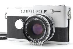 Read! CLA'd? Mint? Olympus Pen FT 35mm Half Frame Film Camera 38mm f1.8 Lens JAPAN