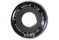 Read! CLA'd? Mint? Olympus Pen FT 35mm Half Frame Film Camera 38mm f1.8 Lens JAPAN