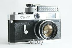 Read Canon P Rangefinder Camera with 50mm f/1.8 LTM L39 Lens from Japan #2410