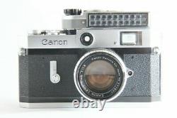 Read Canon P Rangefinder Camera with 50mm f/1.8 LTM L39 Lens from Japan #2410